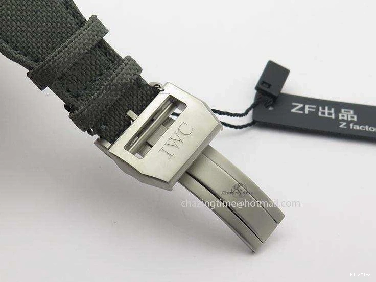 MIROTIME 0515 SunProtective Big Pilot Real PR IW500910 “Patrouille Suisse” ZF 1:1 Best Edition On Gray Nylon Strap 7278